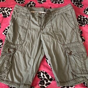 Ralph Lauren Sage Cargo Shorts for Women
